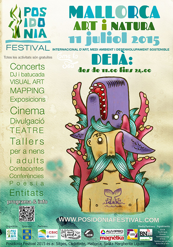 Poster Posidonia Festival Mallorca 2015